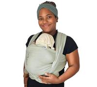 Hoppediz Écharpe de portage tissée pour bébé dès la naissance, nouveau-né à tout-petit, 100% coton, Elba 3,70 m