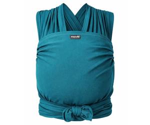 HOPPEDIZ® Écharpe porte-bébé extensible pétrole