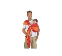 Hoppediz Ring-Sling, Porte-bébé pour les Nouveau-nés et Bébés, Écharpe de portage avec deux anneaux en aluminium, 0-36 mois, 3-20 kg, Delhi