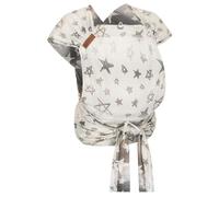 Hoppediz Hop-Tye Advanced, Porte-bébé 4 en 1 dès la naissance, Halfbuckle, 2,5-20 kg, Design Singapour gris