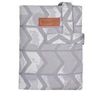 Hoppediz Matelas à langer portable et lavable pour bébé, Wickelmax Design Amsterdam pierre