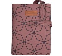 Hoppediz Matelas à langer portable et lavable pour bébé, Wickelmax Design Malmö rosé