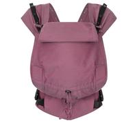 Hoppediz Porte-bébé Primeo Full-Buckle dès la naissance (2.5-15 kg), Porte-bébé ventral et dorsal, Taille Réglable, 100% coton bio, Design Mallorca