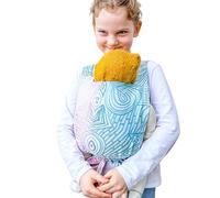 Hoppediz Porte-poupées Jaipur - Jouet pour enfants - Pour poupées et doudous - Crème