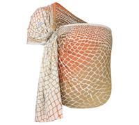 Hoppediz Ring-Sling, Porte-bébé pour les Nouveau-nés et Bébés, Écharpe de portage avec deux anneaux en aluminium, 0-36 mois, 3-20 kg, Darwin crème