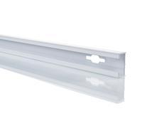 Hopper Design pure Profil deÌlargissement de 15mm pour portes en niche, coÌ?teÌ de la poigneÌe, hauteur 190cm, 8P4301182, Couleur: Édition blanche