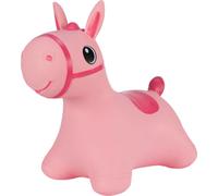 Hoppimals Cheval rose sauteur avec pompe Cheval gonflable en caoutchouc