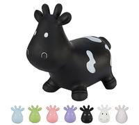 Hoppimals Tootiny Animal Sauteur Gonflable Vache, Animal Sauteur, Jouet Sauteur Gonflable - Développe la motricité - A partir de 12 Mois - avec Pompe à air Incluse