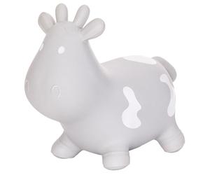 Hoppimals Tootiny Animal Sauteur Gonflable Vache, Animal Sauteur, Jouet Sauteur Gonflable - Développe la motricité - A partir de 12 Mois - avec Pompe à air Incluse