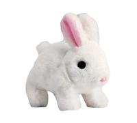 Hopping Bunny - Peluche | Jouet de simulation, Advanced Imite le Vrai Lapin, Réactif Voix pour Anniversaire Pâques Festival Cadeaux - Cadeau Durable pour Tout Âge, 1PC