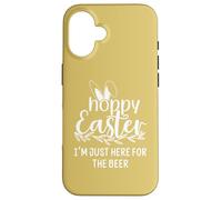 Hoppy Easter Hour Some Bunny Needs Beer Here for The Hops Coque pour iPhone 16