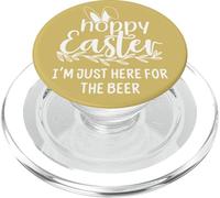 Hoppy Easter Hour Some Bunny Needs Beer Here for The Hops PopSockets PopGrip pour MagSafe