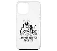 Hoppy Easter Sign,Some Bunny Needs Beer Easter Drinking Hour Coque pour iPhone 12 Pro Max