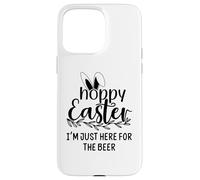 Hoppy Easter Sign,Some Bunny Needs Beer Easter Drinking Hour Coque pour iPhone 15 Pro Max