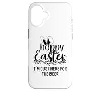 Hoppy Easter Sign,Some Bunny Needs Beer Easter Drinking Hour Coque pour iPhone 16