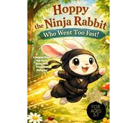 Hoppy the Ninja Rabbit Who Went Too Fast!: A Whimsical Picture Book About Slowing Down, Friendship & Finding Joy! For ages 3-7, bedtime story, rabbit lover gift, ninja lover gift