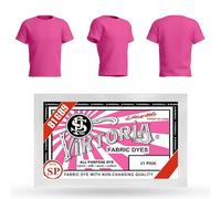 HOPS Victoria - Teinture pour tissus lavable en machine (59 couleurs) - Couleurs pour vêtements