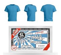 HOPS VIKTORIA Teinture textile lavable en machine (59 couleurs) - Teinture pour tissu, teintures textiles, couleurs résistantes au lavage, couleur textile, teinture pour vêtements