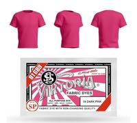 HOPS VIKTORIA Teinture textile lavable en machine (59 couleurs) - Teinture pour tissu, teintures textiles, couleurs résistantes au lavage, couleur textile, teinture pour vêtements