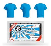 HOPS Vittoria - Teinture pour tissus lavable en machine (59 couleurs) - Couleurs pour vêtements