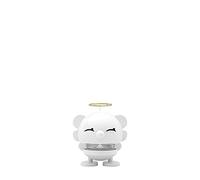 Hoptimist Ange Bimble S Blanc - Figurine À Secouer, Décoration Scandinave, Salon, Bureau, Salle De Bain, Cadeau Original - Abs/Acier