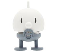 Hoptimist Figurine décorative Baby Bumble S – à secouer, plastique ABS, bleu 7,6 cm