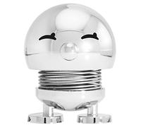 Hoptimist Bimble, Figurine à secouer, décoration scandinave pour Le Salon, Le Bureau, Le Bureau, l'entrée, la Salle de Bain, Moderne & scandinave, Super Cadeau, 4,5 x 5,8 x 6,6 cm, Small, Chrome