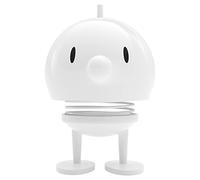 Hoptimist Bumble, Figurine à secouer, décoration scandinave pour Le Salon, Le Bureau, Le Bureau, l'entrée, la Salle de Bain, Moderne & scandinave, Super Cadeau, 7,5 x 8,5 x 10,7 cm, Medium, Blanc
