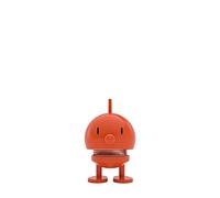 Hoptimist Bumble, Figurine à secouer, décoration scandinave pour Le Salon, Le Bureau, Le Bureau, l'entrée, la Salle de Bain, Moderne & scandinave, Super Cadeau, 4,5 x 5,8 x 7,6 cm, Small, Orange