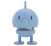 Hoptimist Bumble S Bleu Clair - Figurine À Secouer, Décoration Scandinave, Salon, Bureau, Salle De Bain, Cadeau Original - Abs/Acier