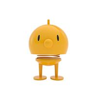 Hoptimist Bumble, Figurine à secouer, décoration scandinave pour Le Salon, Le Bureau, l'entrée, la Salle de Bain, Super Cadeau, 10 x 10 x 15 cm, Grand, Jaune