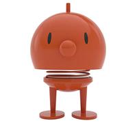 Hoptimist Bumble, Figurine à secouer, décoration scandinave pour Le Salon, Le Bureau, l'entrée, la Salle de Bain, Super Cadeau, 10 x 10 x 15 cm, Grand, Orange