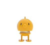 Hoptimist Bumble, Figurine à secouer, décoration scandinave pour Le Salon, Le Bureau, l'entrée, la Salle de Bain, Super Cadeau, 7,5 x 8,5 x 10,7 cm, Moyen, Jaune
