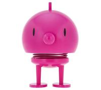 Hoptimist Bumble, Figurine à secouer, décoration scandinave pour Le Salon, Le Bureau, l'entrée, la Salle de Bain, Super Cadeau, 7,4 x 8,5 x 10,5 cm, Medium, Pink