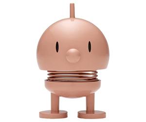Hoptimist Bumble, Figurine à secouer, décoration scandinave pour Le Salon, Le Bureau, l'entrée, la Salle de Bain, Super Cadeau, 4,5 x 5,8 x 7,6 cm, Petit, Melon
