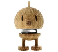 Hoptimist Bumble Figurine Joyeuse en Bois, Figurine à secouer, décoration scandinave pour Maison, Bureau et Salon, Super idée Cadeau, 4 x 3,5 x 5,8 cm, XS, chêne