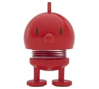 Hoptimist Bumble Figurine Joyeuse, Figurine à secouer, décoration scandinave pour Maison, Bureau et Salon, Super idée Cadeau, 4 x 3,5 x 5,8 cm, XS, Rouge