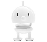 Hoptimist Bumble Figurine Joyeuse, Figurine à secouer, décoration scandinave pour Maison, Bureau et Salon, Super idée Cadeau, 4 x 3,5 x 5,8 cm, XS, Blanc