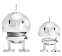 Hoptimist Bumble Set Limited Edition, Figurine à secouer, décoration scandinave pour Le Salon, Le Bureau, Le Bureau, l'entrée, la Salle de Bain, Super Cadeau, X-Small/Small, Chrome