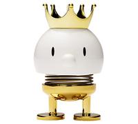 Hoptimist – Figurine décorative Prince Bumble – Plastique – Blanc/Blanc – Ø 5 cm