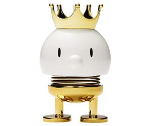 Hoptimist - Figurine décorative - Prince Bumble - Plastique - Blanc/Blanc - Ø 5 cm