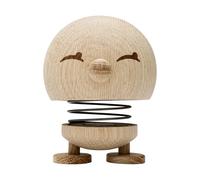 Hoptimist Bimble en Bois, Figurine à secouer, décoration scandinave pour Le Salon, Le Bureau, Le Couloir, la Salle de Bain, Super Cadeau, 7,4 x 8,5 x 9,5 cm, Small, Raw Oak