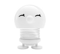 Hoptimist Bimble, Figurine à secouer, décoration scandinave pour Le Salon, Le Bureau, Le Bureau, l'entrée, la Salle de Bain, Moderne & scandinave, Super Cadeau, 7,4 x 8,5 x 9,5 cm, Medium, Blanc