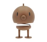 Hoptimist Soft Bumble XL Choco - Figurine À Secouer, Décoration Scandinave, Salon, Bureau, Salle De Bain, Cadeau Original - Abs/Acier