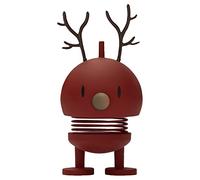 Hoptimist Soft Renne Bumble S Berry - Figurine À Secouer, Décoration Scandinave, Salon, Bureau, Salle De Bain, Cadeau Original - Abs/Acier