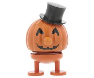 Hoptimist Halloween Magic Figurine à Ressort & Porte-Bonheur, Décoration Scandinave d’Automne pour Salon, Bureau & Chambre d’Enfant, Drôle Citrouille avec Chapeau pour Déco Halloween & Petits Cadeaux