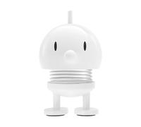 Hoptimist – Figurine Bumble Joyeuse, à secouer, déco scandinave, XS Blanc 4×3,5×5,8 cm