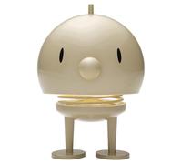 Hoptimist Lampe LED, lampe de chevet tactile, lampe de table sans fil, rechargeable et dimmable, design danois, 15 x 15 x 23 cm, XL, Latte