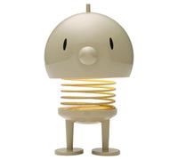 Hoptimist Lampe LED, lampe de chevet tactile, lampe de table sans fil, rechargeable et dimmable, design danois, 10 x 10 x 15 cm, L, Latte