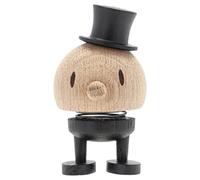 Hoptimist Marié S Chêne Brut - Figurine À Secouer, Décoration Scandinave, Salon, Bureau, Salle De Bain, Cadeau Original - Chêne